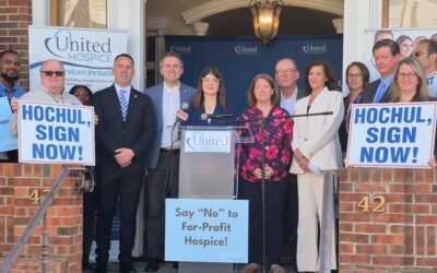 Local officials, hospice advocates stand together against for-profit entities